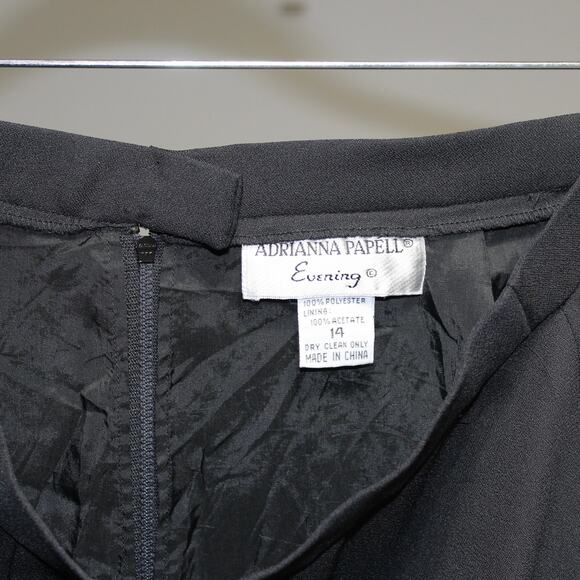 Adrianna Papell Evening Vintage Maxi Skirt Formal Skirt Size 14 - Picture 11 of 11